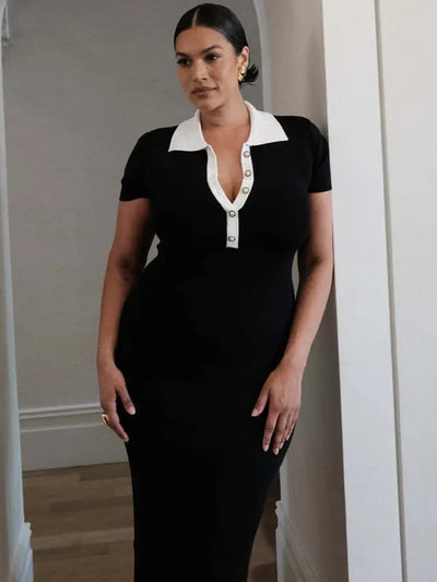 Fleur Uzun Elbise