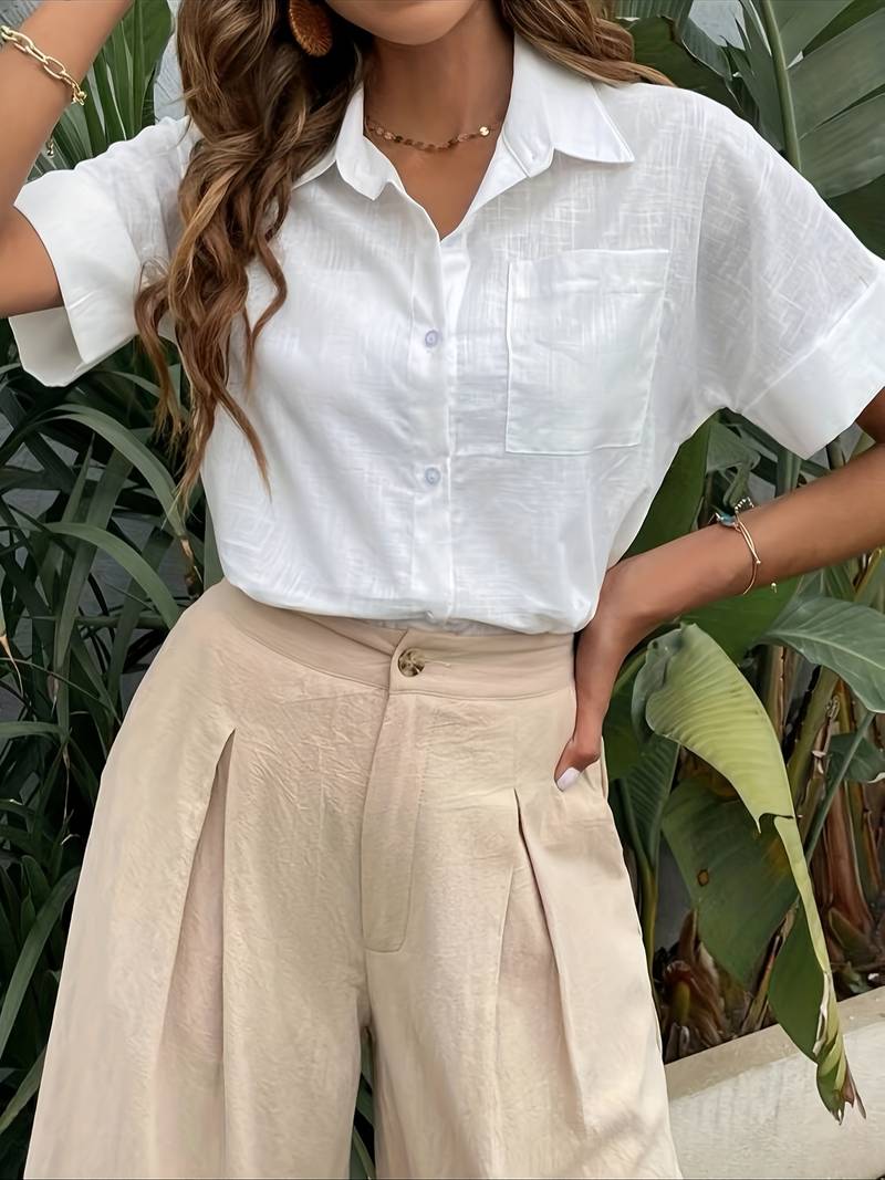 Caterina Düğmeli Gömlek