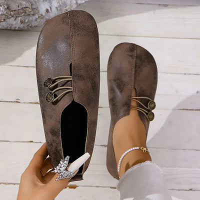Micaela - Günlük Şık Süet Loafer Ayakkabı